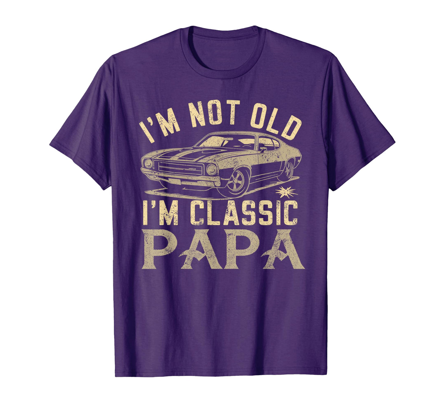 Funny Gift for Papa - I am Classic Papa Gift For Fathers Day T-Shirt