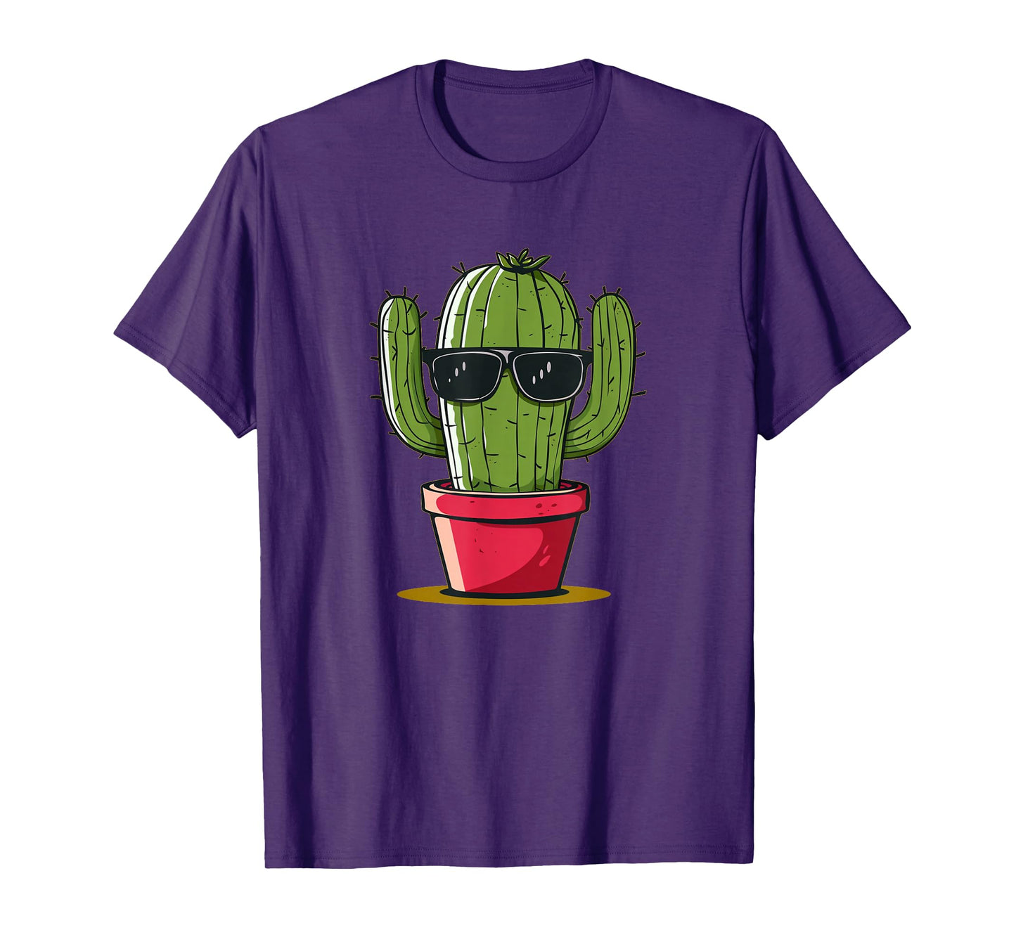 Awesome Sunglasses Cactus for Man and Woman T-Shirt