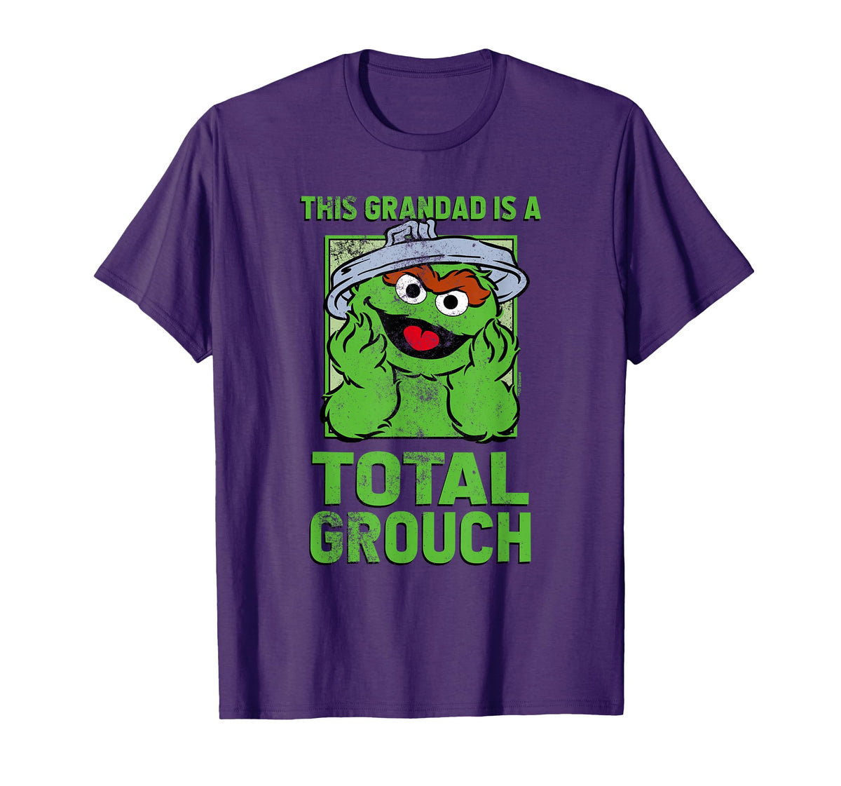 Sesame Street Fahter's Day Total Grouch Grandad T-Shirt
