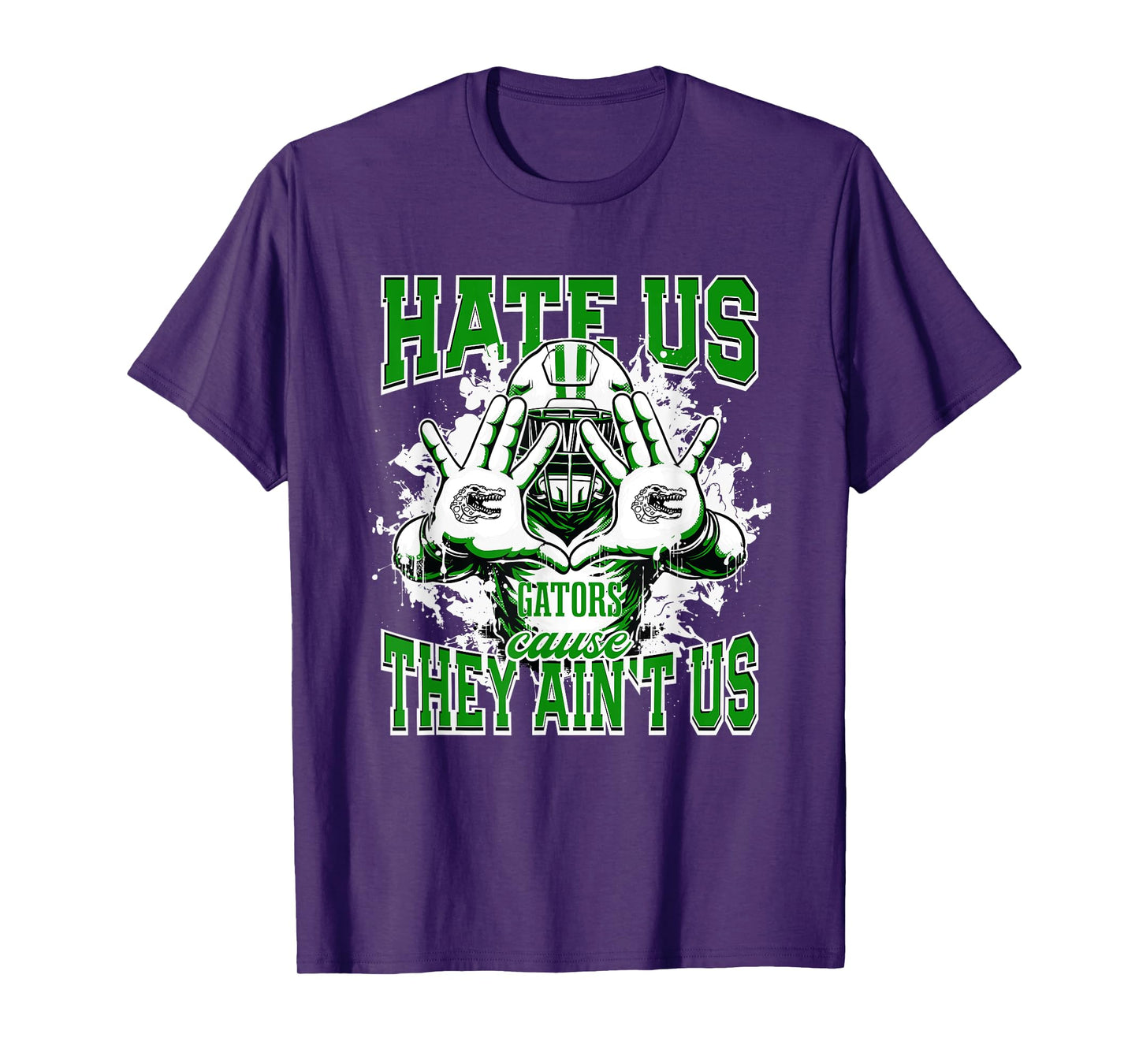 Vicksburg Gators Logo Hate Us Cause They Ain't HS T-Shirt