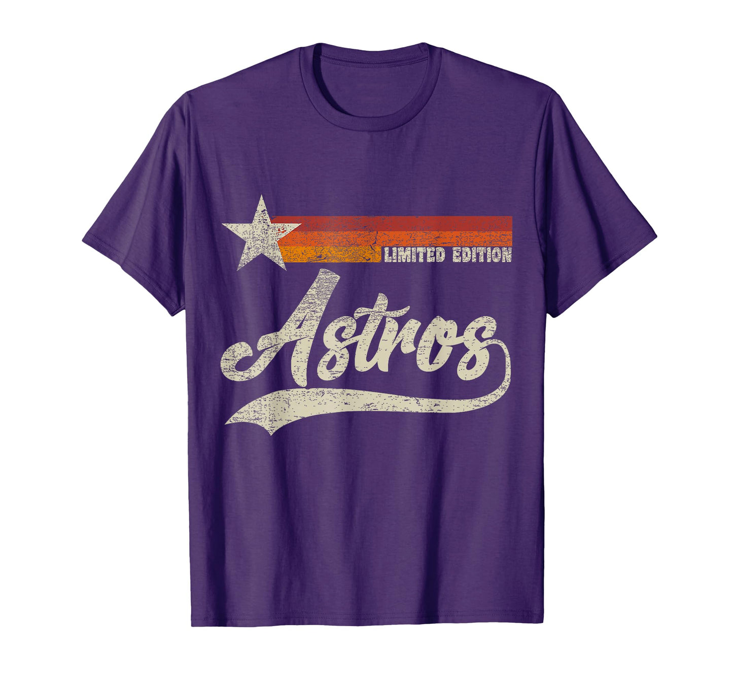 Vintage Astros Retro Style 70s 80s First Name T-Shirt