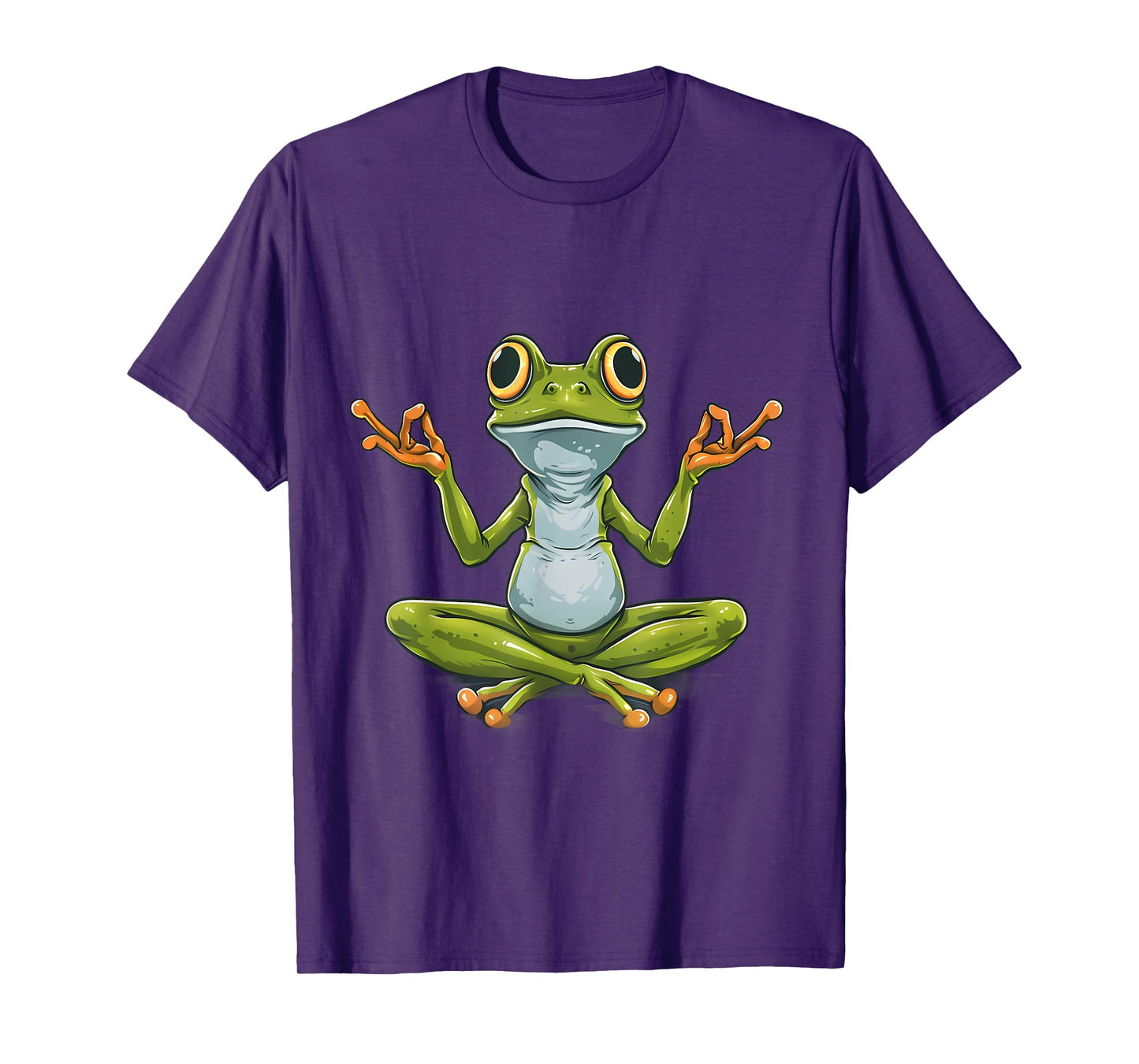 Meditation Frog Toad Spirituality Yoga Zen Buddha Buddhist T-Shirt