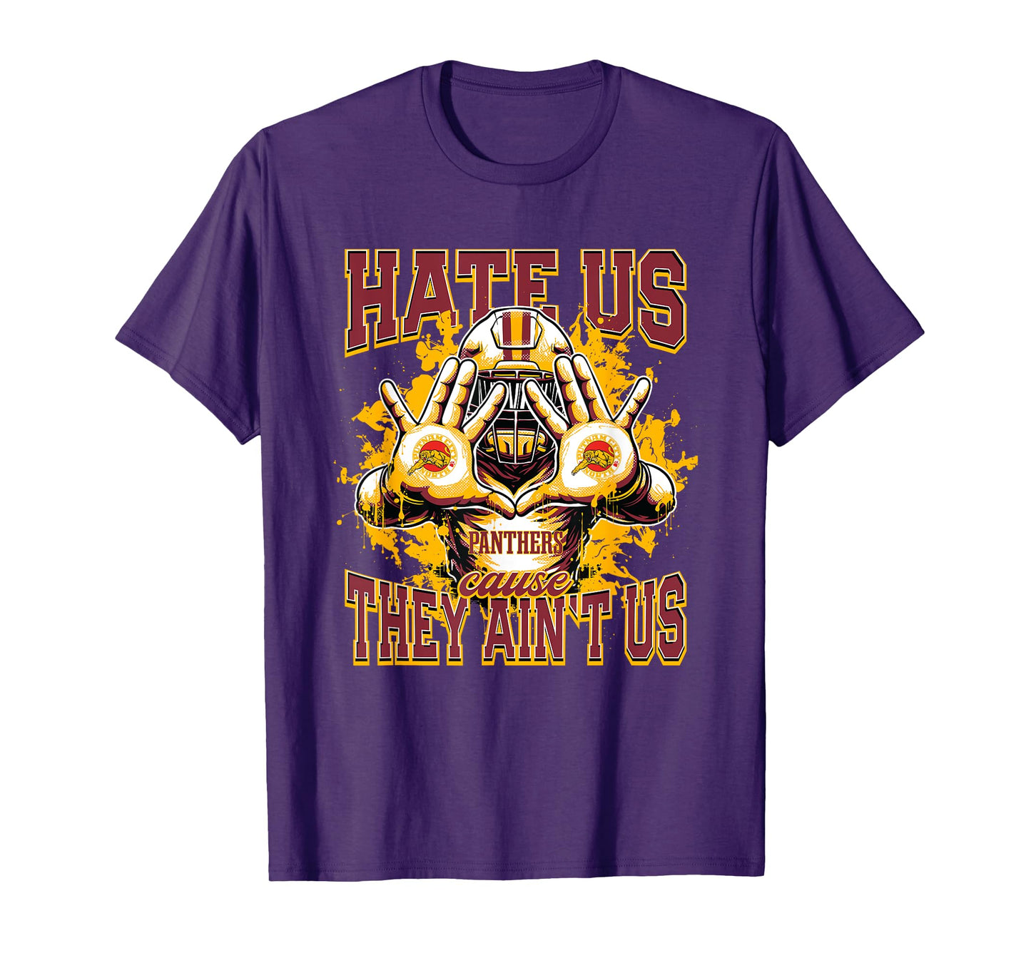 Putnam City North Panthers Logo Hate Us Cause They Ain't HS T-Shirt