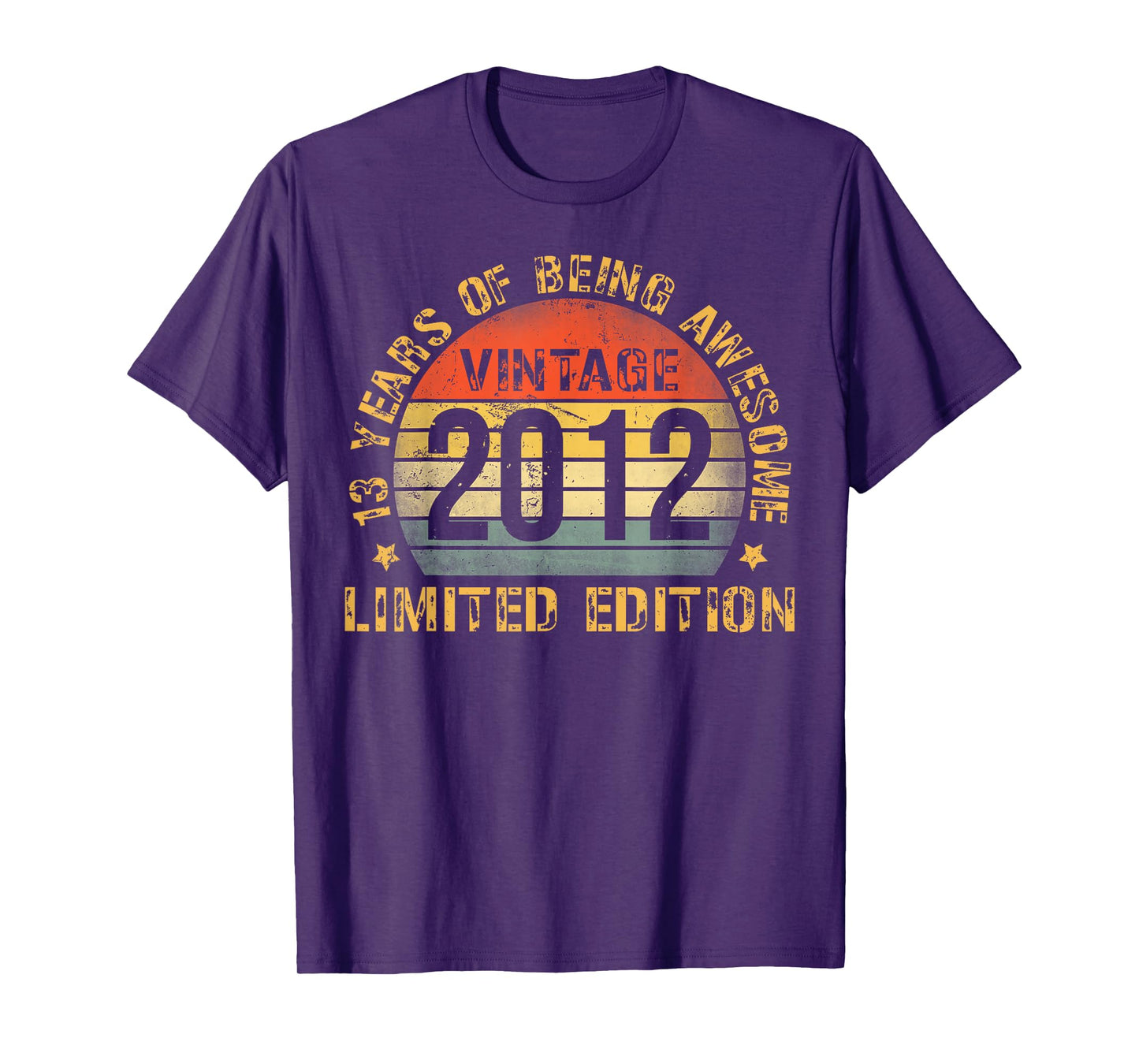 13 Year Old BDay Decorations Son Boy 13yr 2012 13th Birthday T-Shirt