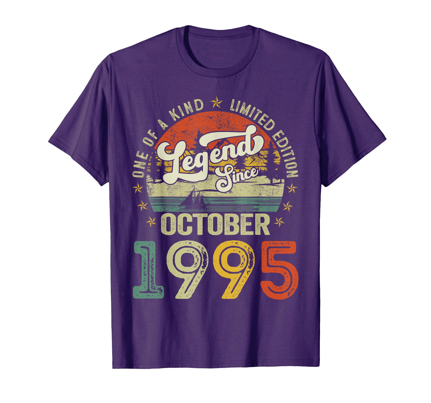 Legend since October 1995 30 Year Old 30th Birthday Men Boys T-Shirt