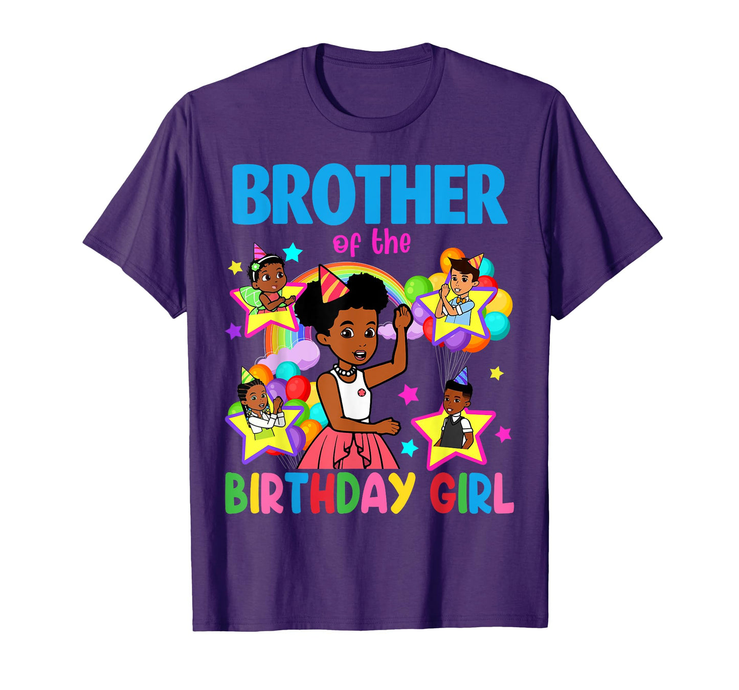 Bbrother Of Birthday Girl Gracie Birthday Dolls Girl Party T-Shirt
