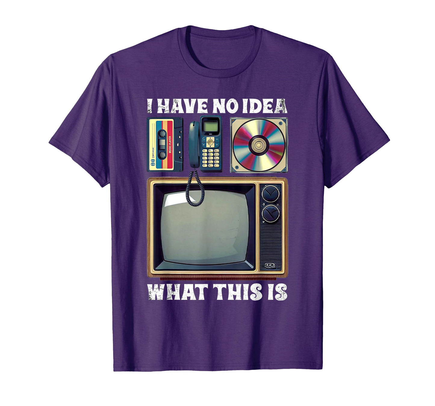 I Have No Idea What This Is Kids 70s 80s 90s Outfit Theme T-Shirt