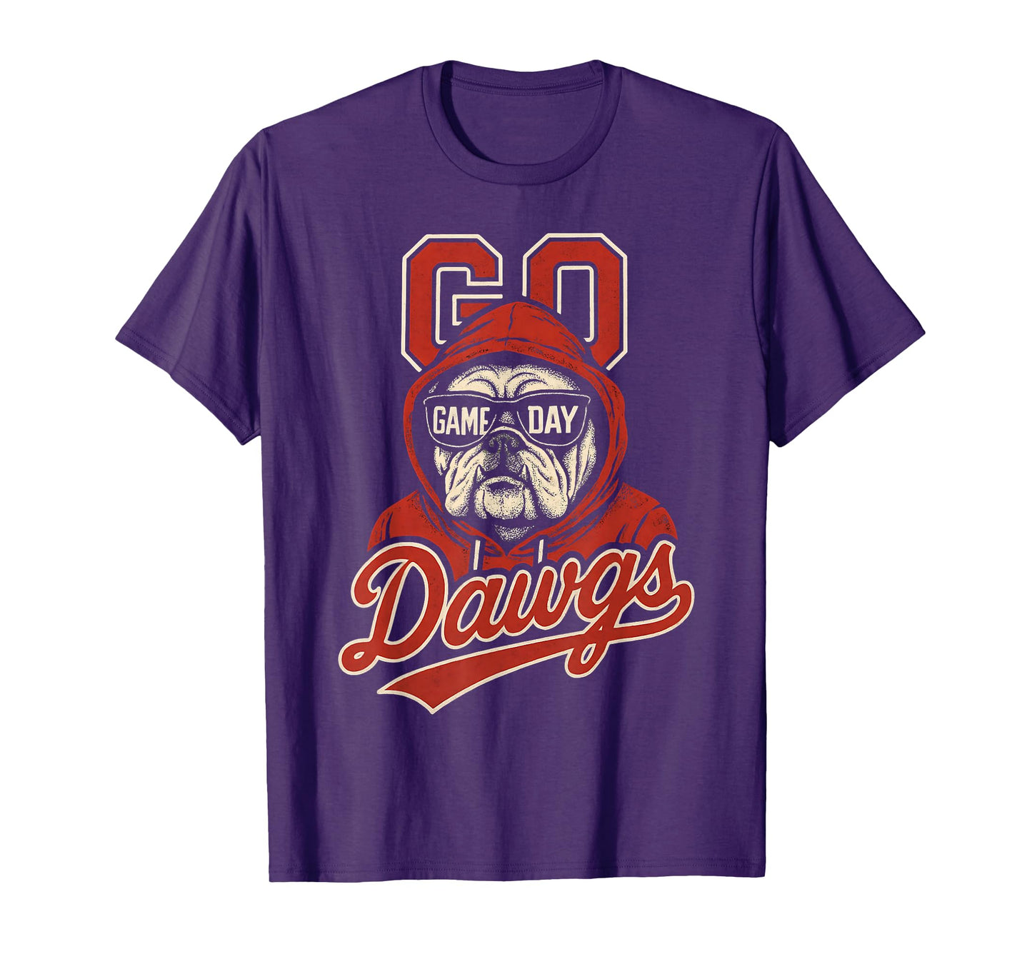 Bulldogs Graphic Go Dawg Men Women Kid Boy Girl T-Shirt