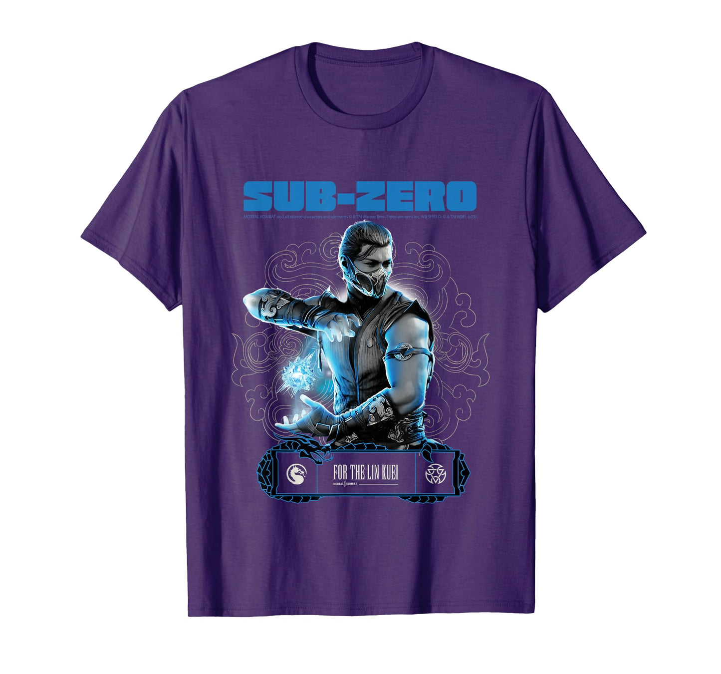 Mortal Combat Merch Sub-Zero for The Lin Kuei T-Shirt