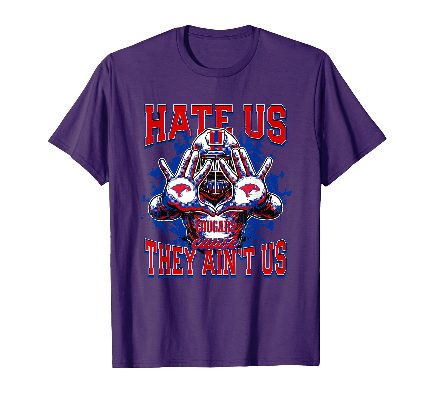 Cooper Cougars Logo Hate Us Cause They Ain't HS T-Shirt