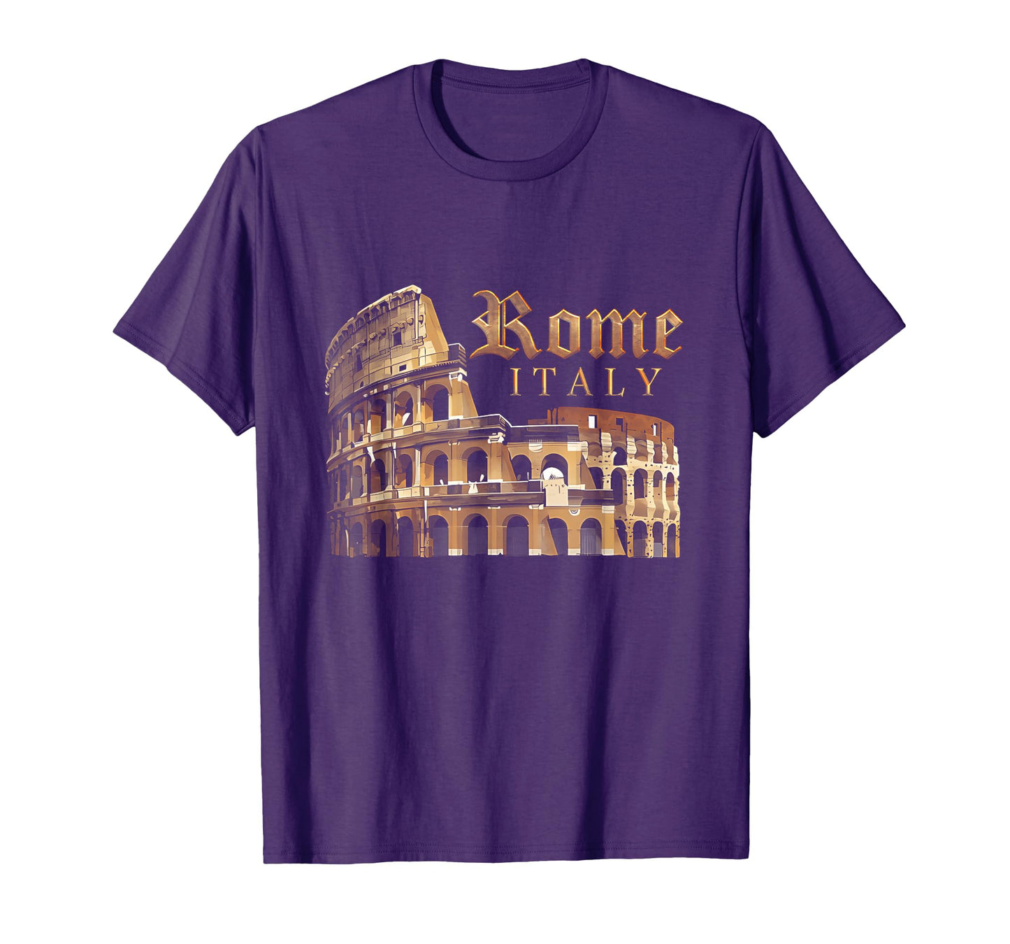 Retro Vintage Roma Italia Colosseum Souvenirs Rome Italy T-Shirt