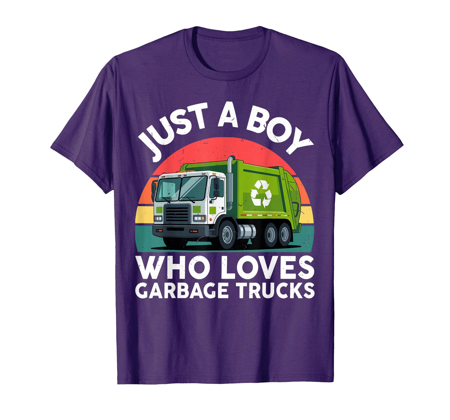 Toddler Boy Who Loves Garbage Truck Birthday Outfit Trash T-Shirt
