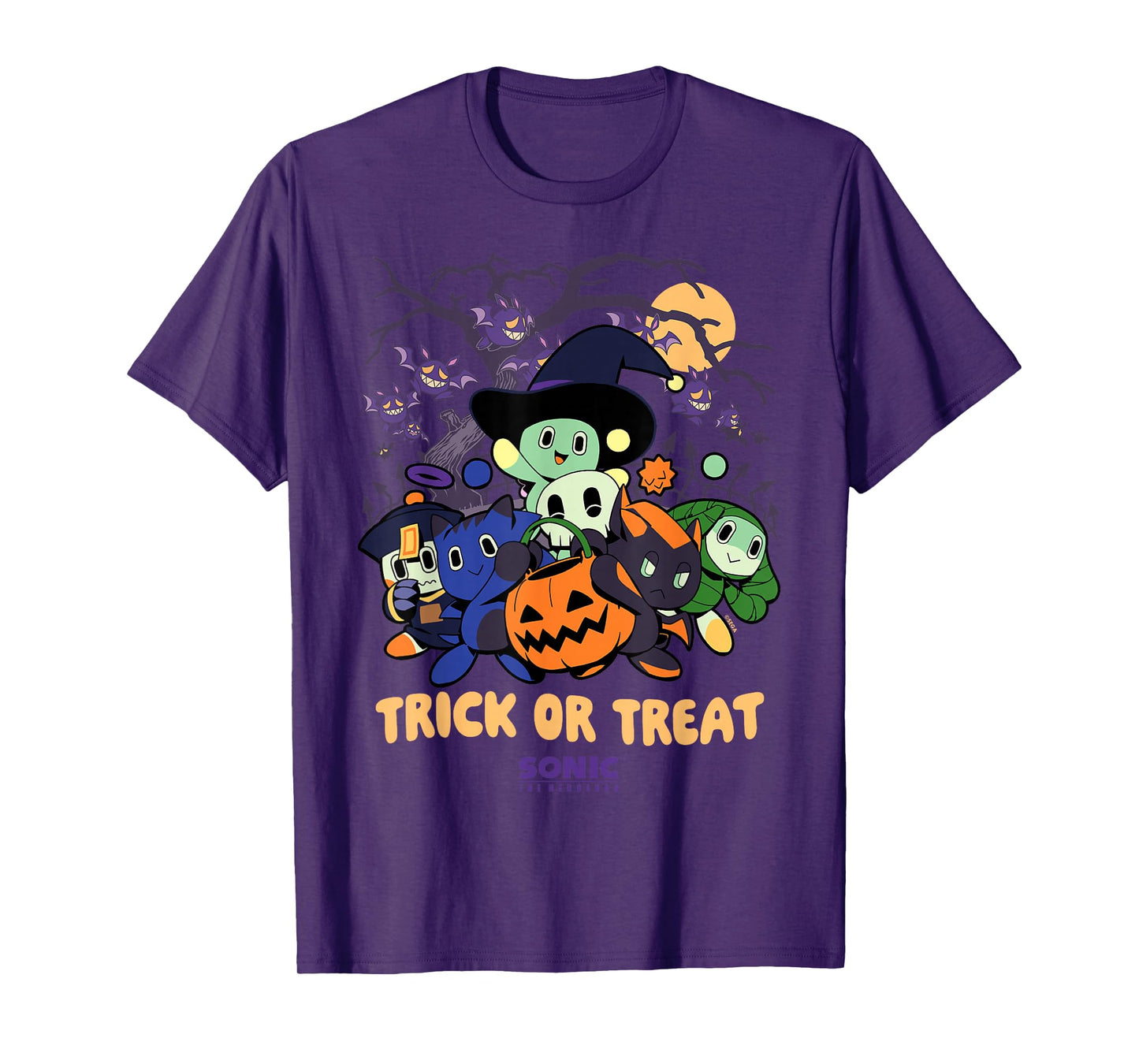 Sonic The Hedgehog - Chao Tales Halloween Trick or Treat T-Shirt