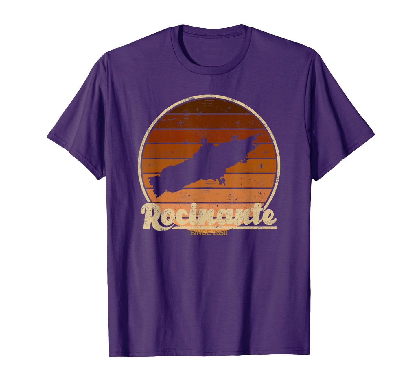Vintage Retro The Rocinante Orange The Expanse T-Shirt