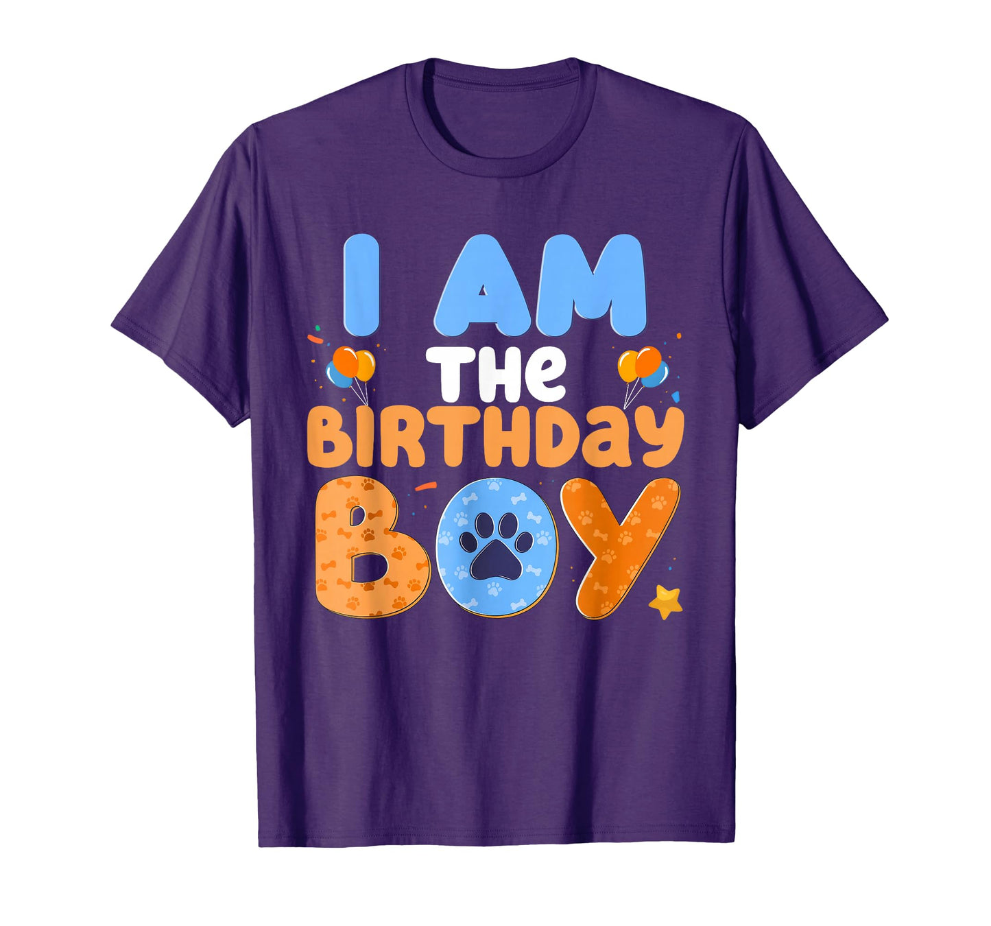I'm The Birthday Boy Dog Lover Family Matching T-Shirt