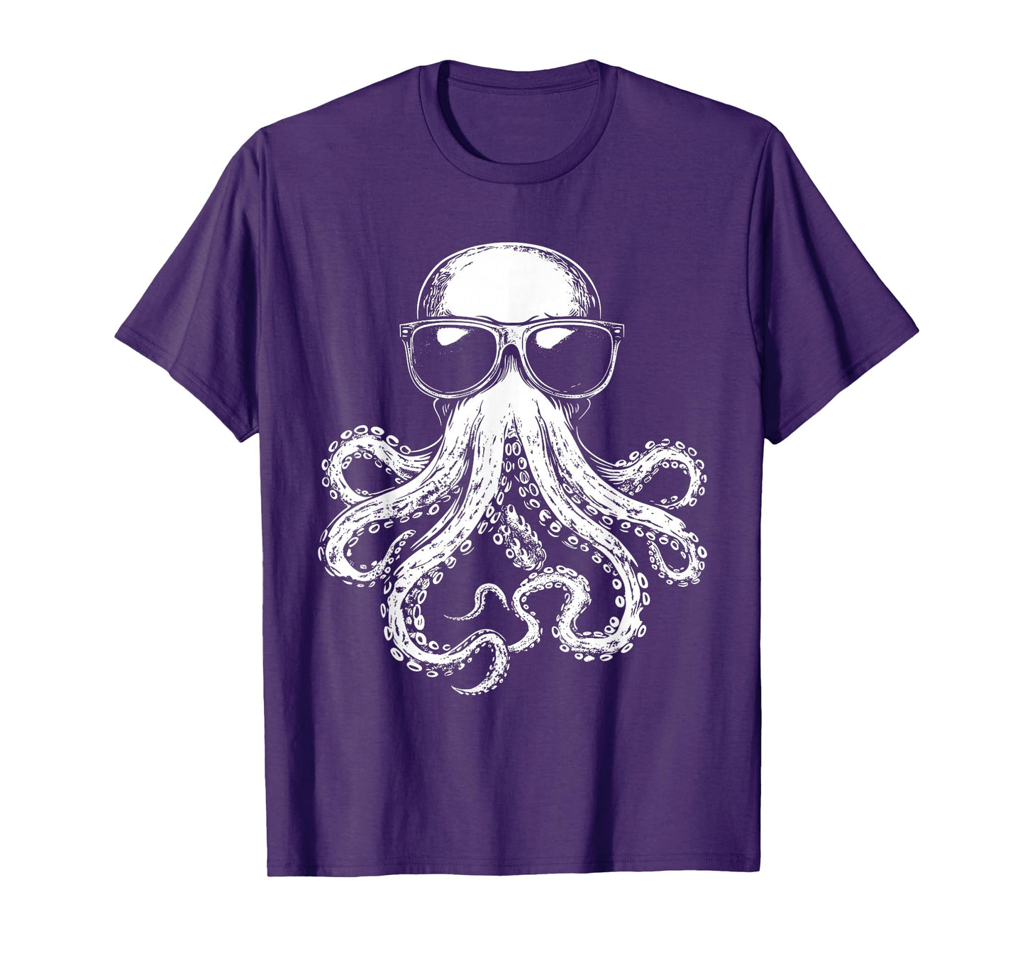 Funny Octopus Sunglasses T-Shirt