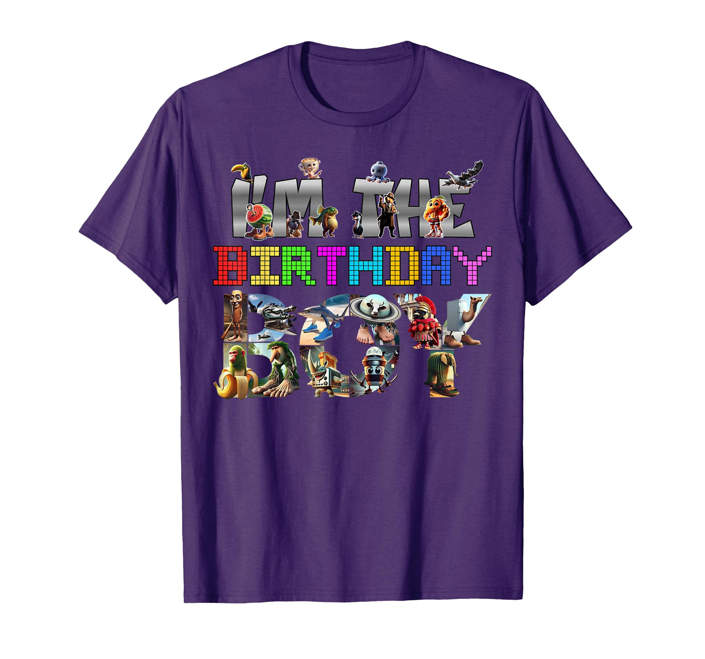 I'm The Birthday Boy Italian Brainrot Meme Party Funny T-Shirt