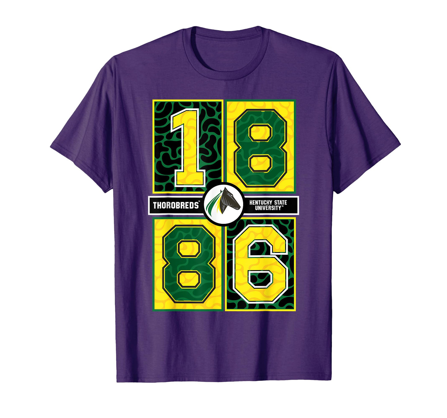 Kentucky State University - KSU Thorobreds Concrete Date T-Shirt