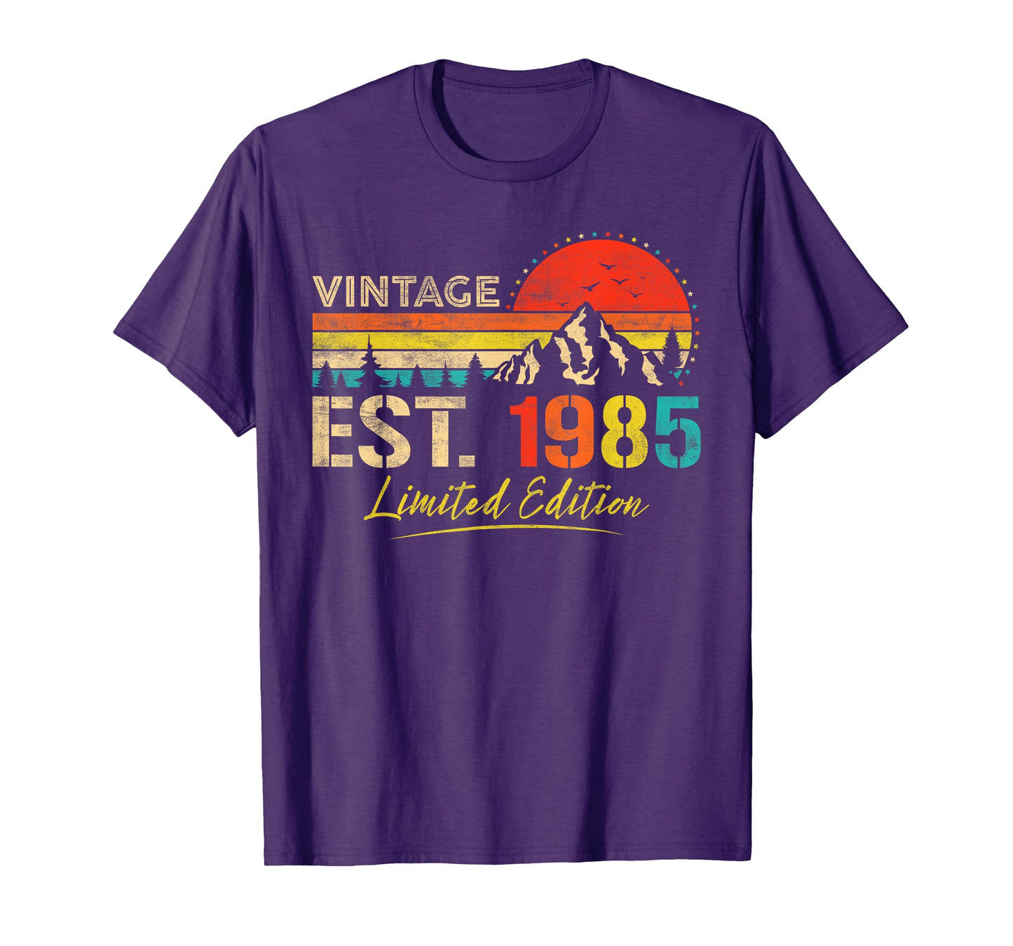 Vintage Est 1985 Limited Edition Classic 1985 Men and Women T-Shirt