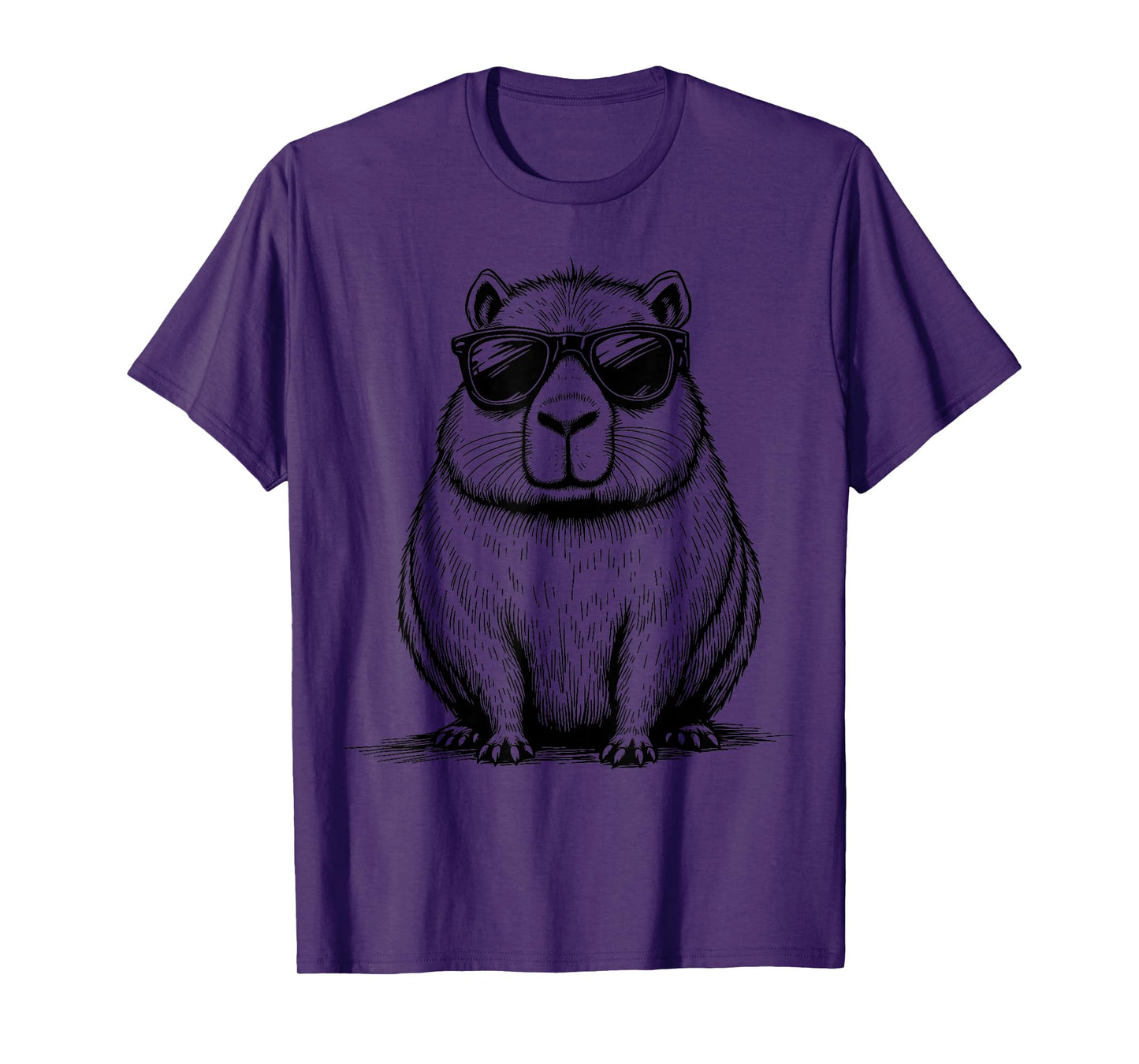 Cool Capybara With Sunglasses Funny Capybara T-Shirt