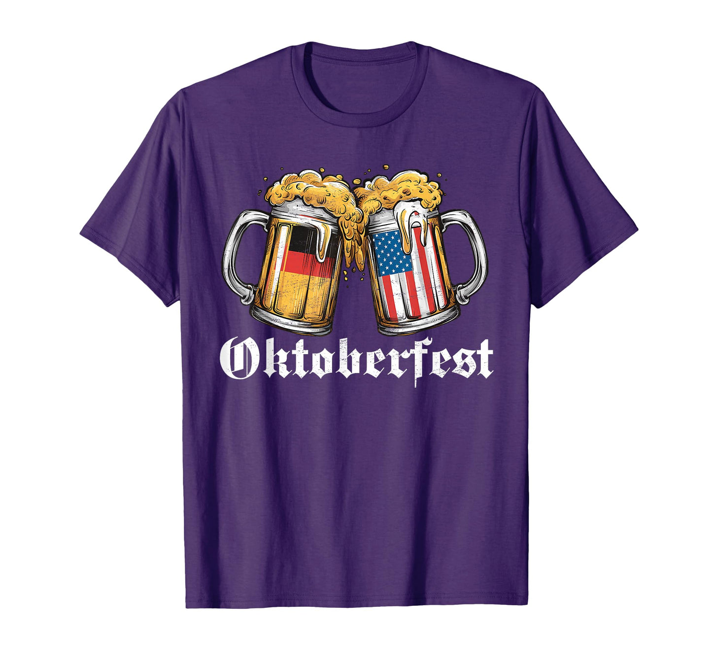 Oktoberfest Beer German American Flag T shirt Oktoberfest T-Shirt