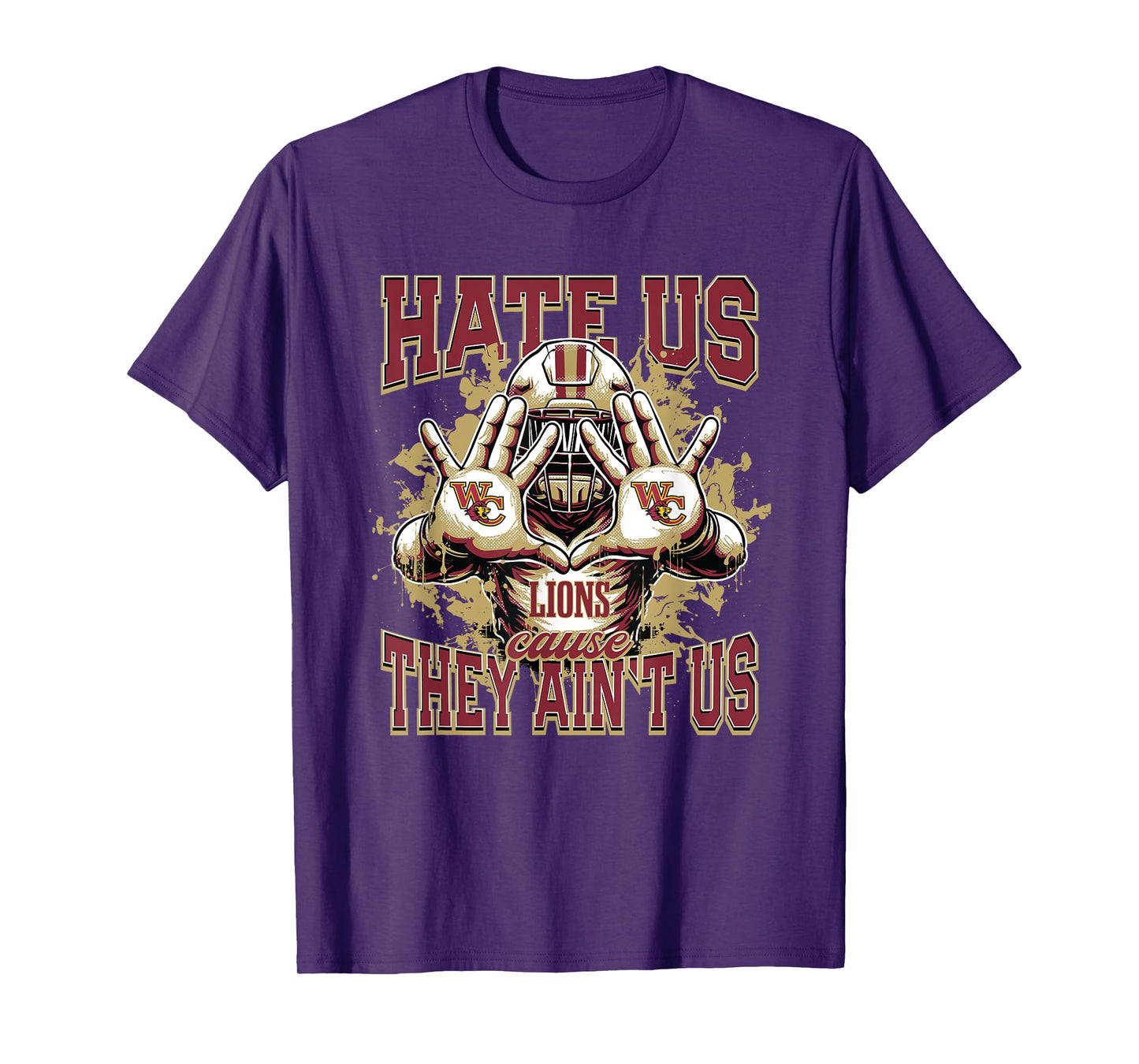 West Charlotte Lions Logo Hate Us Cause They Ain't HS T-Shirt