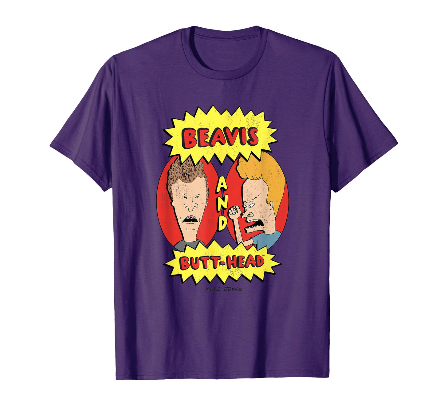 Beavis and Butt-Head Vintage Distressed Duo T-Shirt