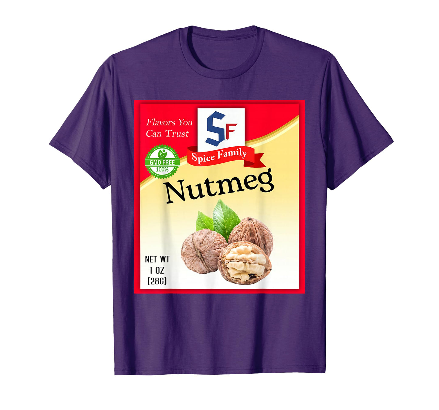Nutmeg Ground Spice Group Family Matching Halloween Outfit T-Shirt