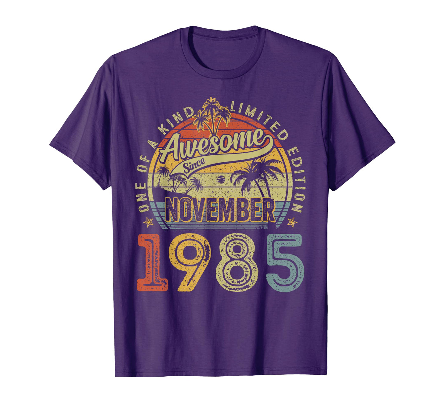 Awesome since November 1985 40 Years Old 40th Birthday Men T-Shirt