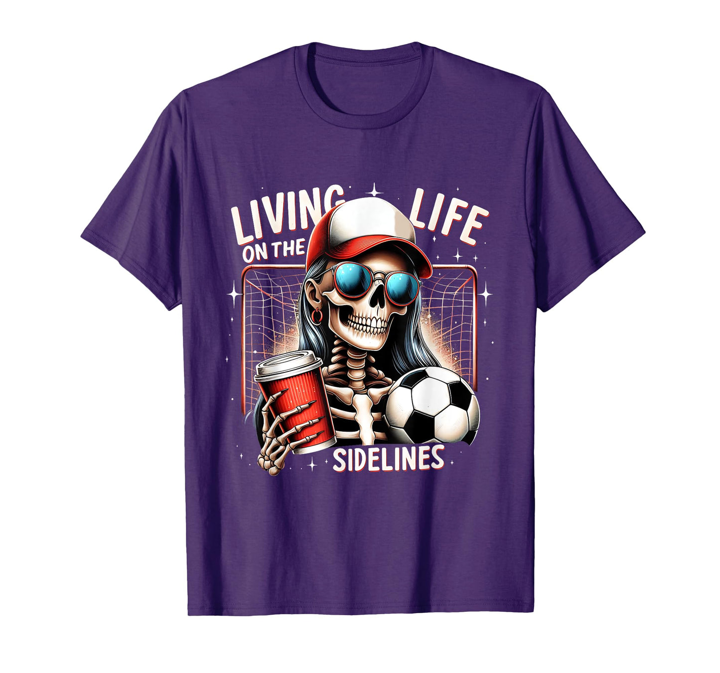 Soccer Mama Mom Life On The Sidelines Mother's Day Mommy T-Shirt