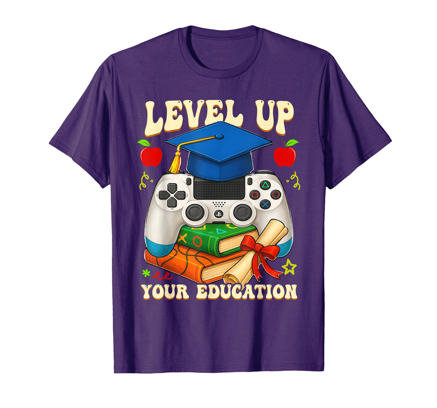 Level Up Your Education Gaming Inspired Teacher Gamers T-Shirt