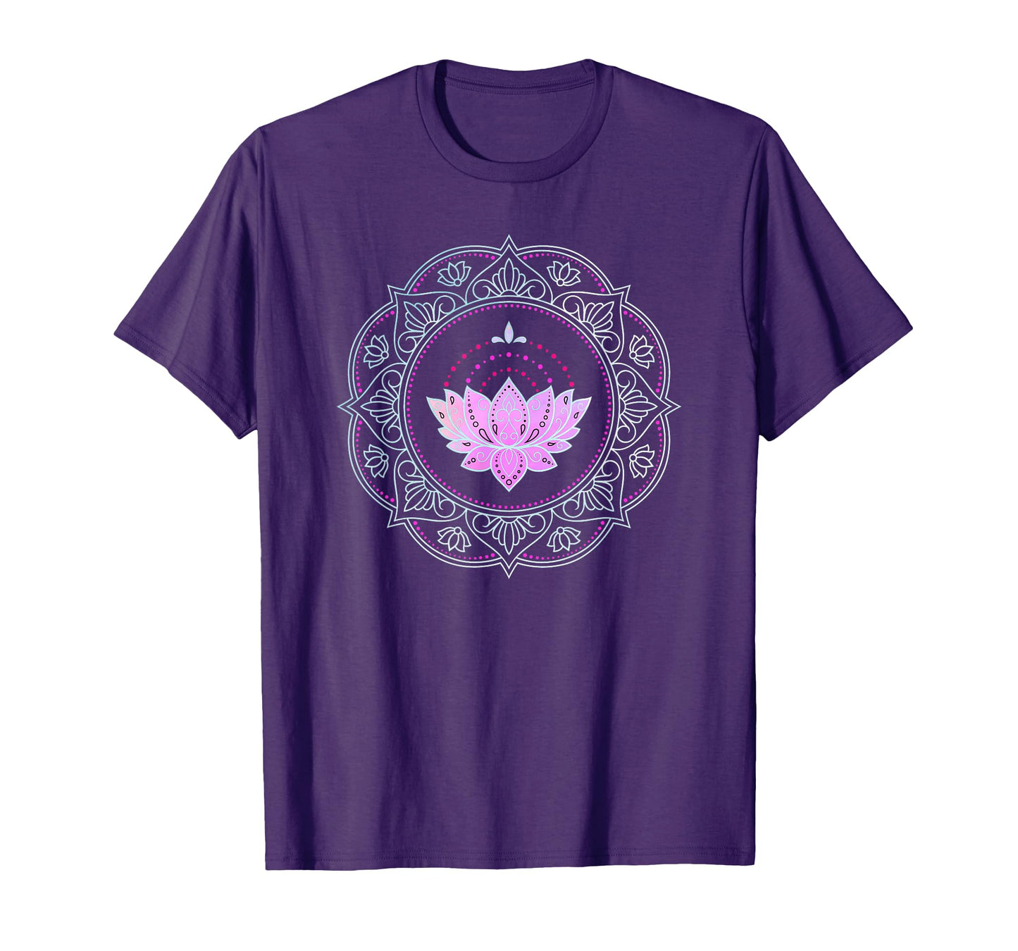 Mandala Yoga Lotus Design Lotus Flower Lotus flower T-Shirt