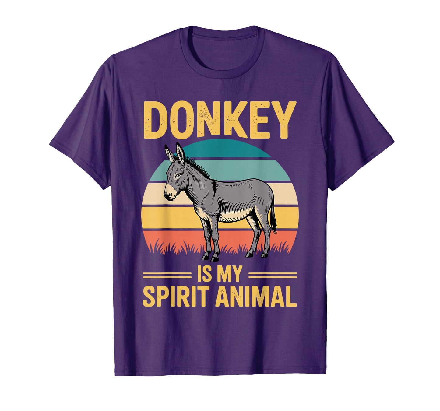 Cute Donkey Design for Men Women Pet Animal Donkey Lovers T-Shirt