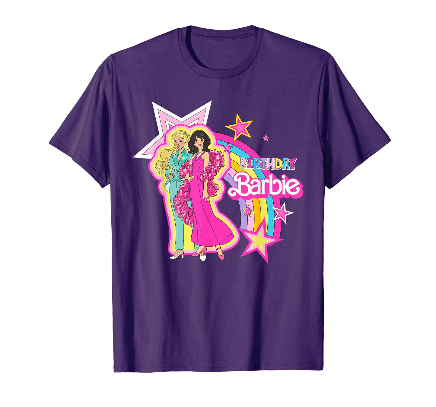 Barbie - Birthday Barbie Rainbow T-Shirt