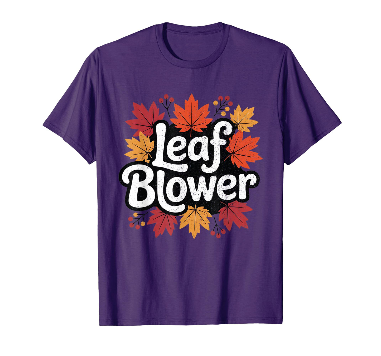 Spooktacular Fall Leaf Blower Sucking Leaf Blowers Cozy T-Shirt