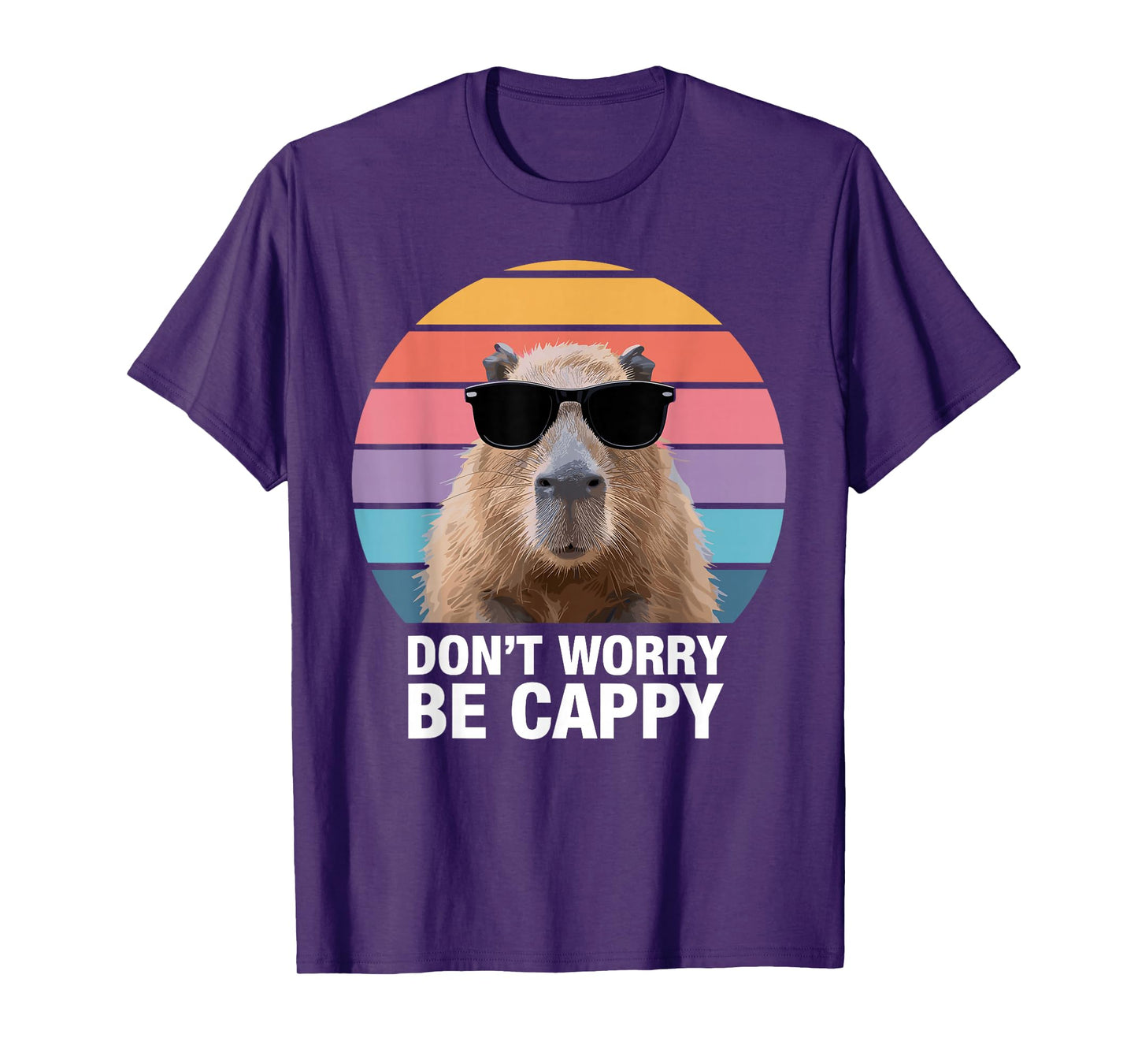 Funny Capybara Design for Men Women Adults Capybara Lover T-Shirt