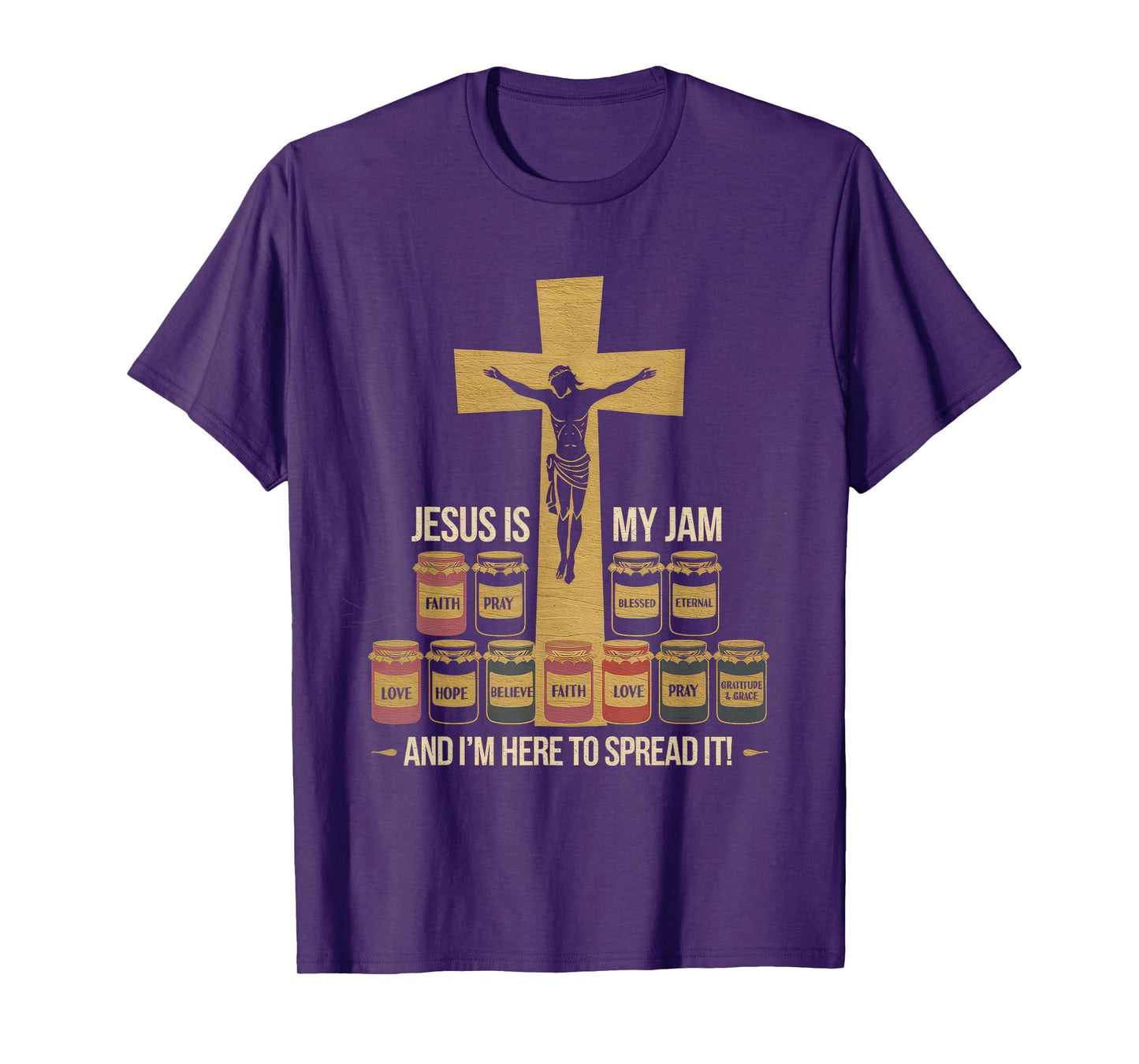 Jesus is My Jam Tshirt Men Women Christian Bible Verse T-Shirt