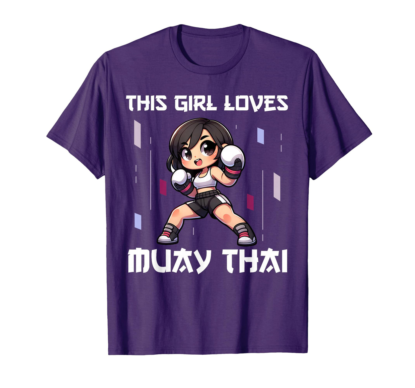 This Girl Loves Muay Thai, Funny Muay Thai, Girls Kids T-Shirt