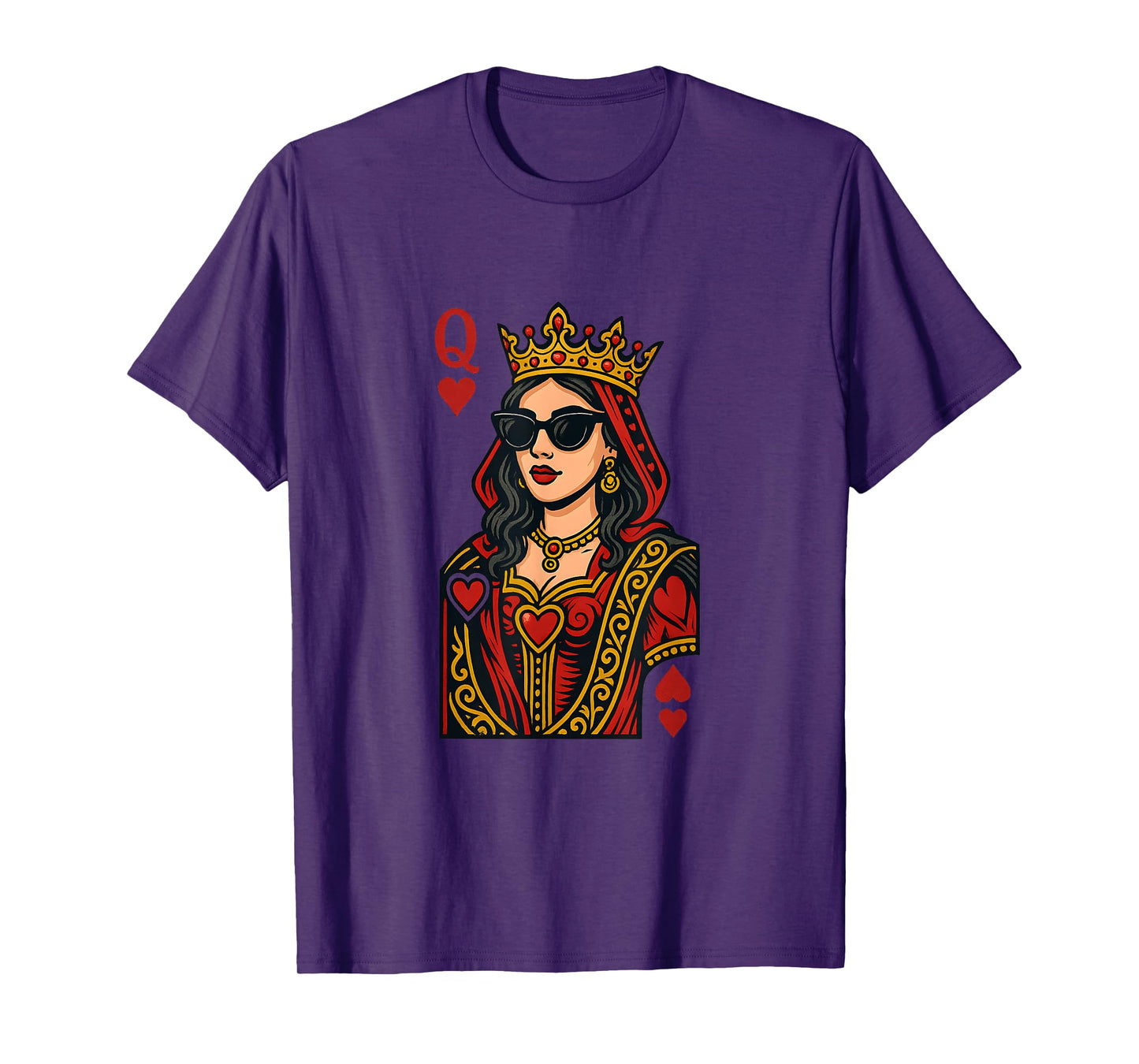Queen of Hearts Girls Valentine's Day Mother's Day T-Shirt