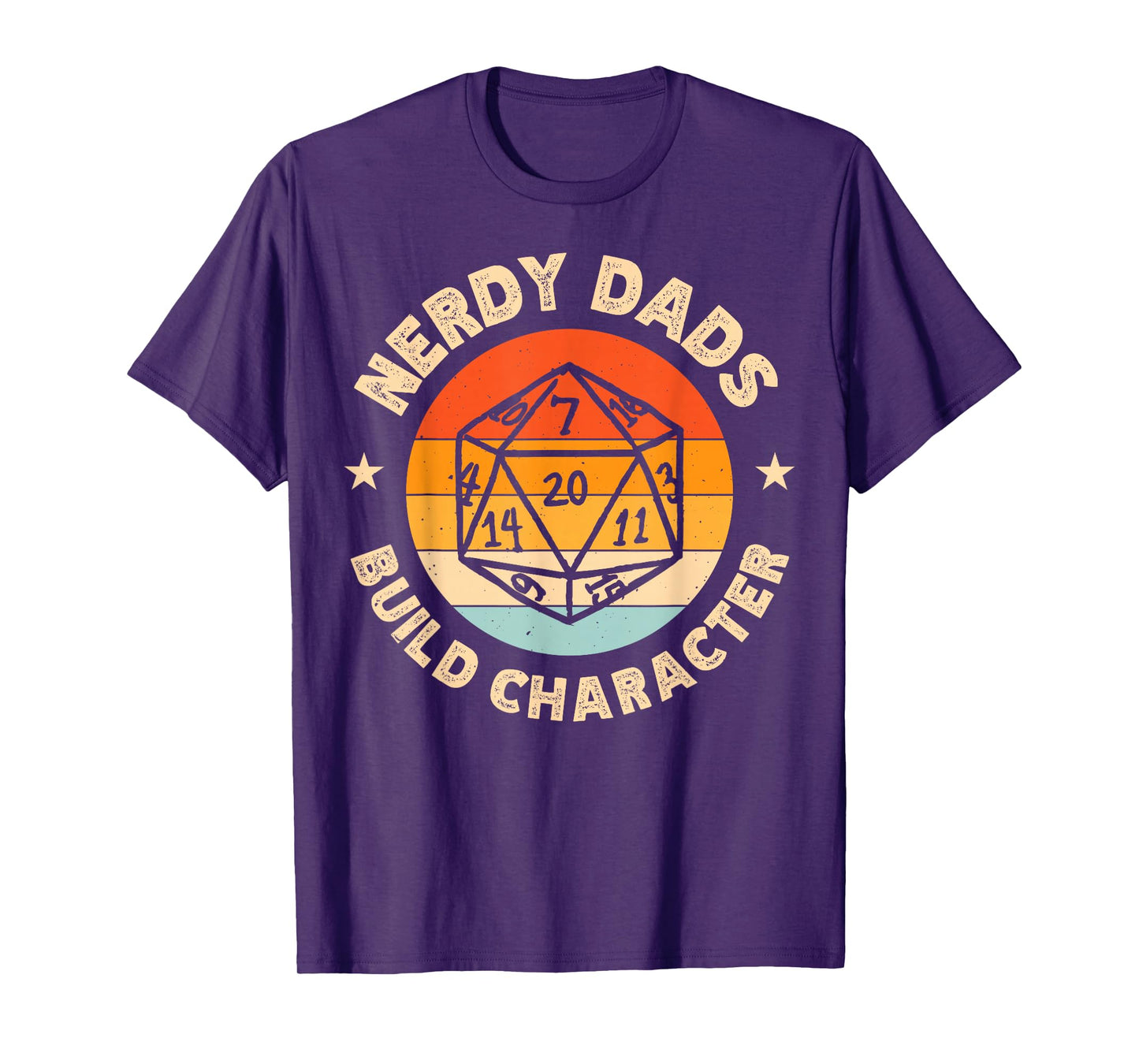 Nerdy Dads Build Character T-Shirt