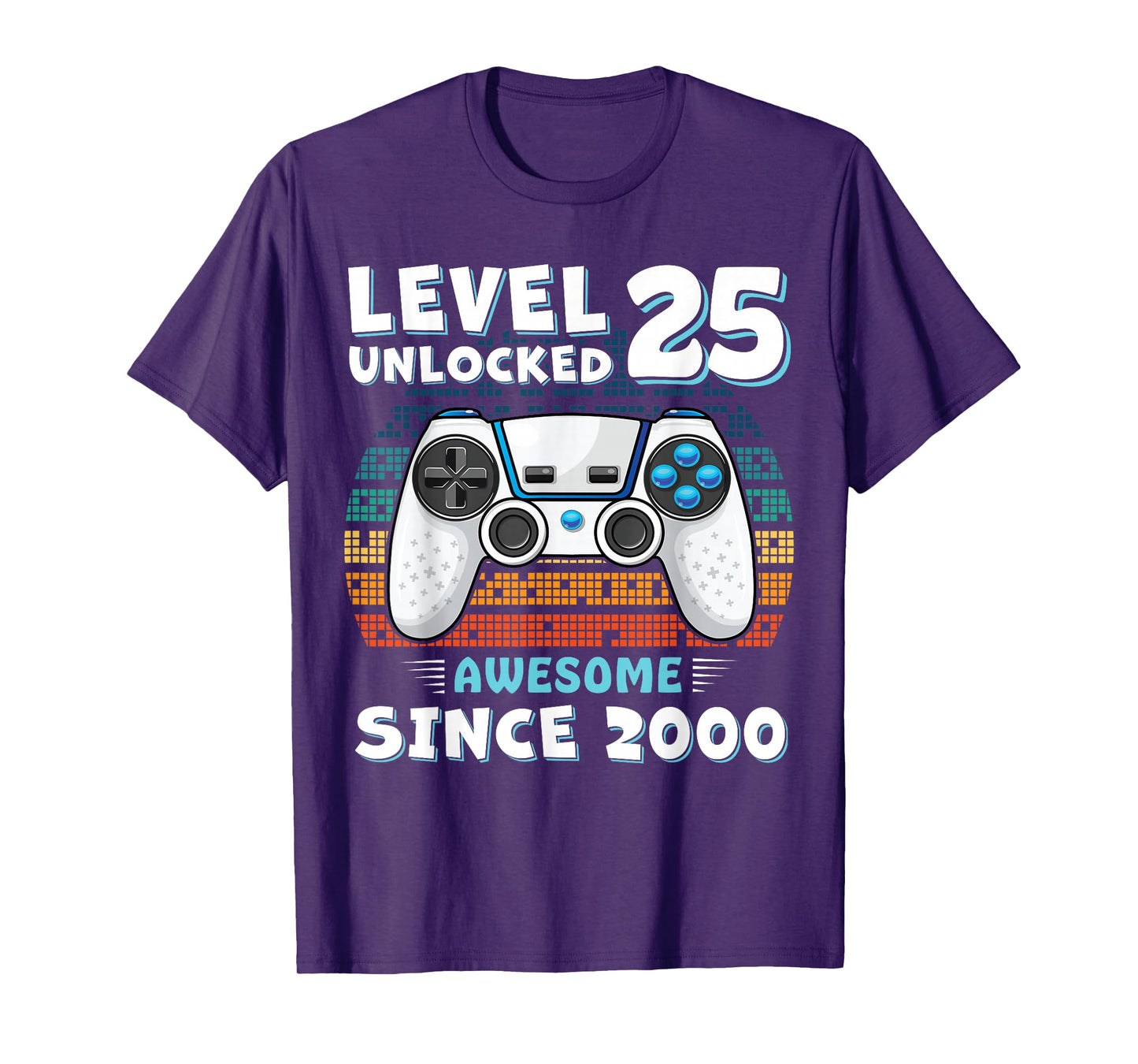 25 Year Birthday Decorations Men Gag 25yr 2000 25th Birthday T-Shirt