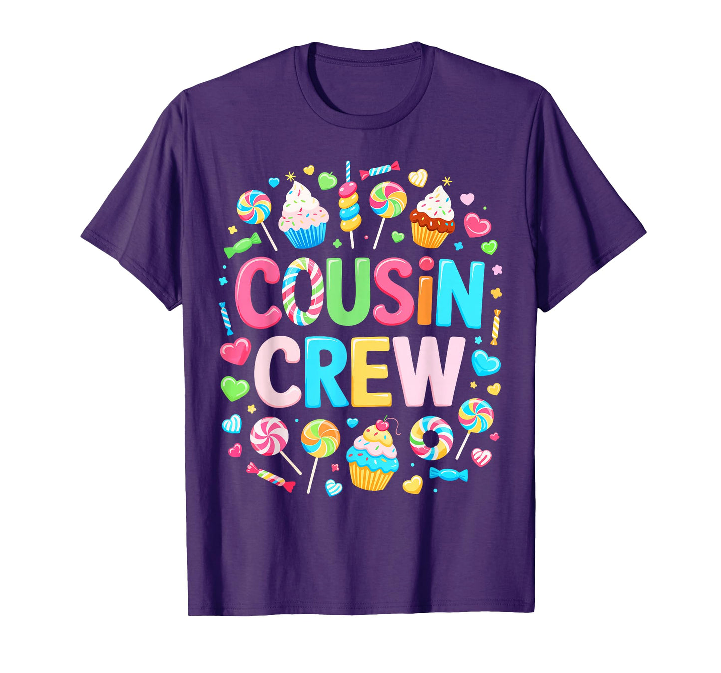 Cousin Crew Shirt Adults Kids Matching Cousin Giving T-Shirt