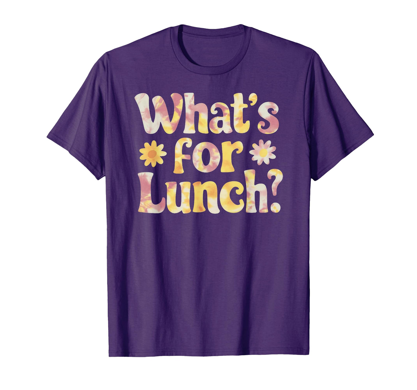 Funny Cooking Lunch Lady Tie Dye What's for Lunch? T-Shirt