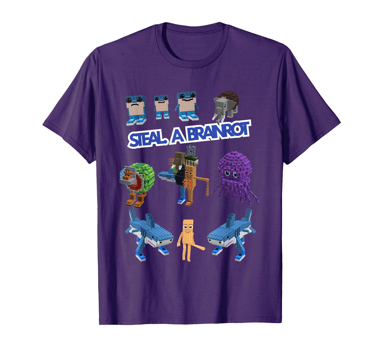 Steal a Brain Rot Fan Merch T-Shirt