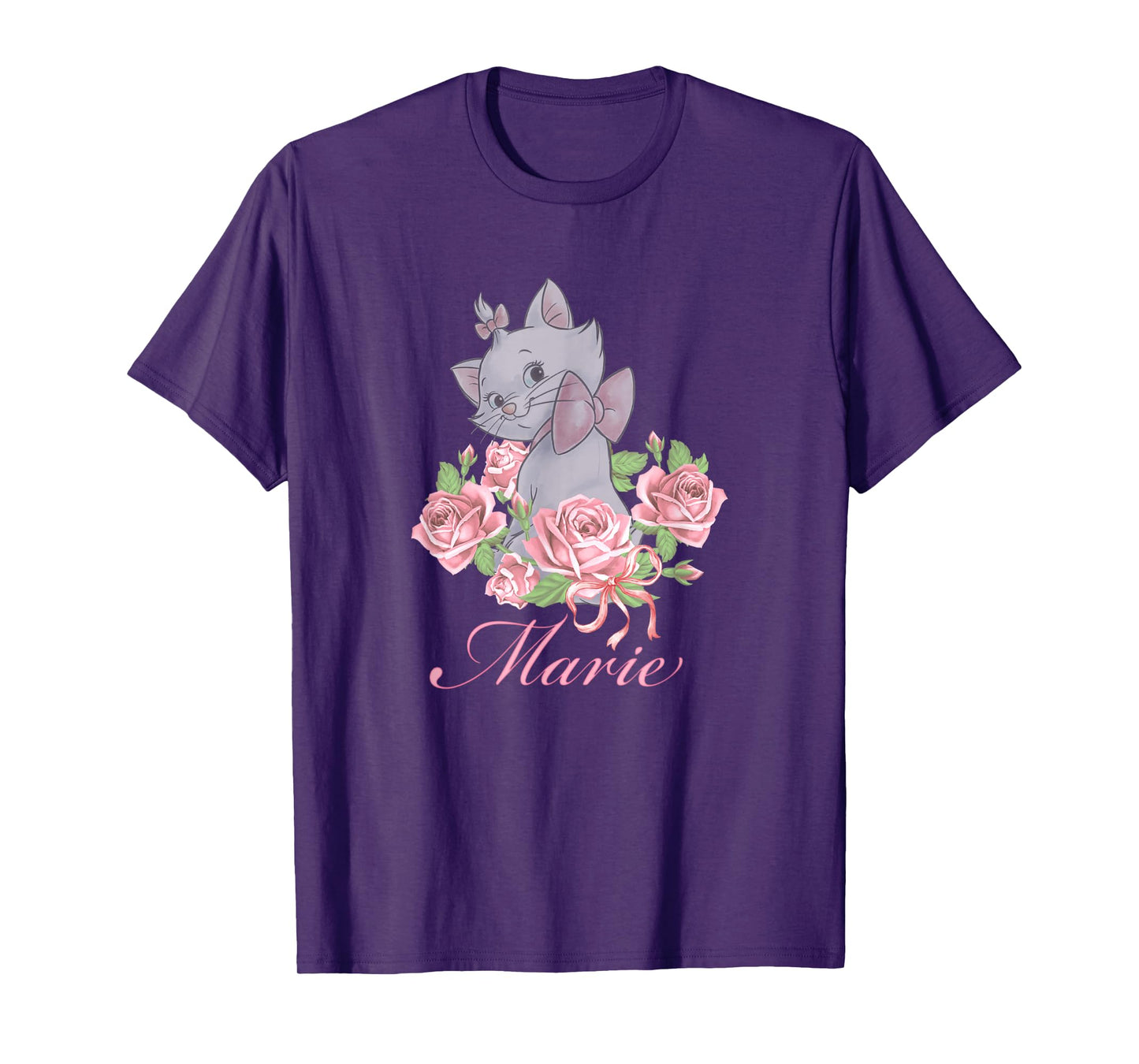 Disney The Aristocats Marie Floral Design T-Shirt