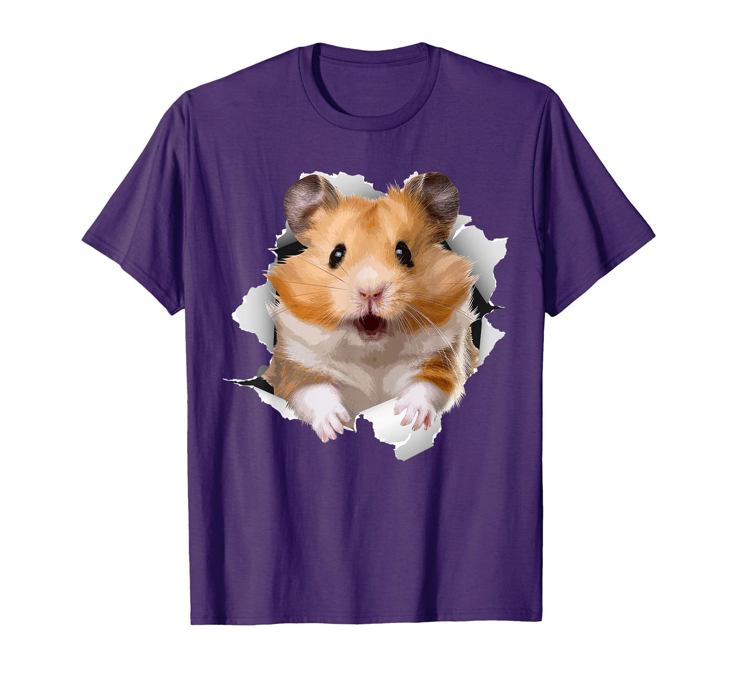 Cute Hamster Design for Men Women Kids Animal Hamster Lovers T-Shirt