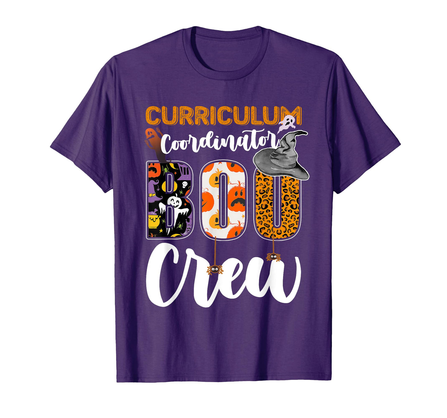 Curriculum Coordinator Boo Crew Halloween Matching T-Shirt