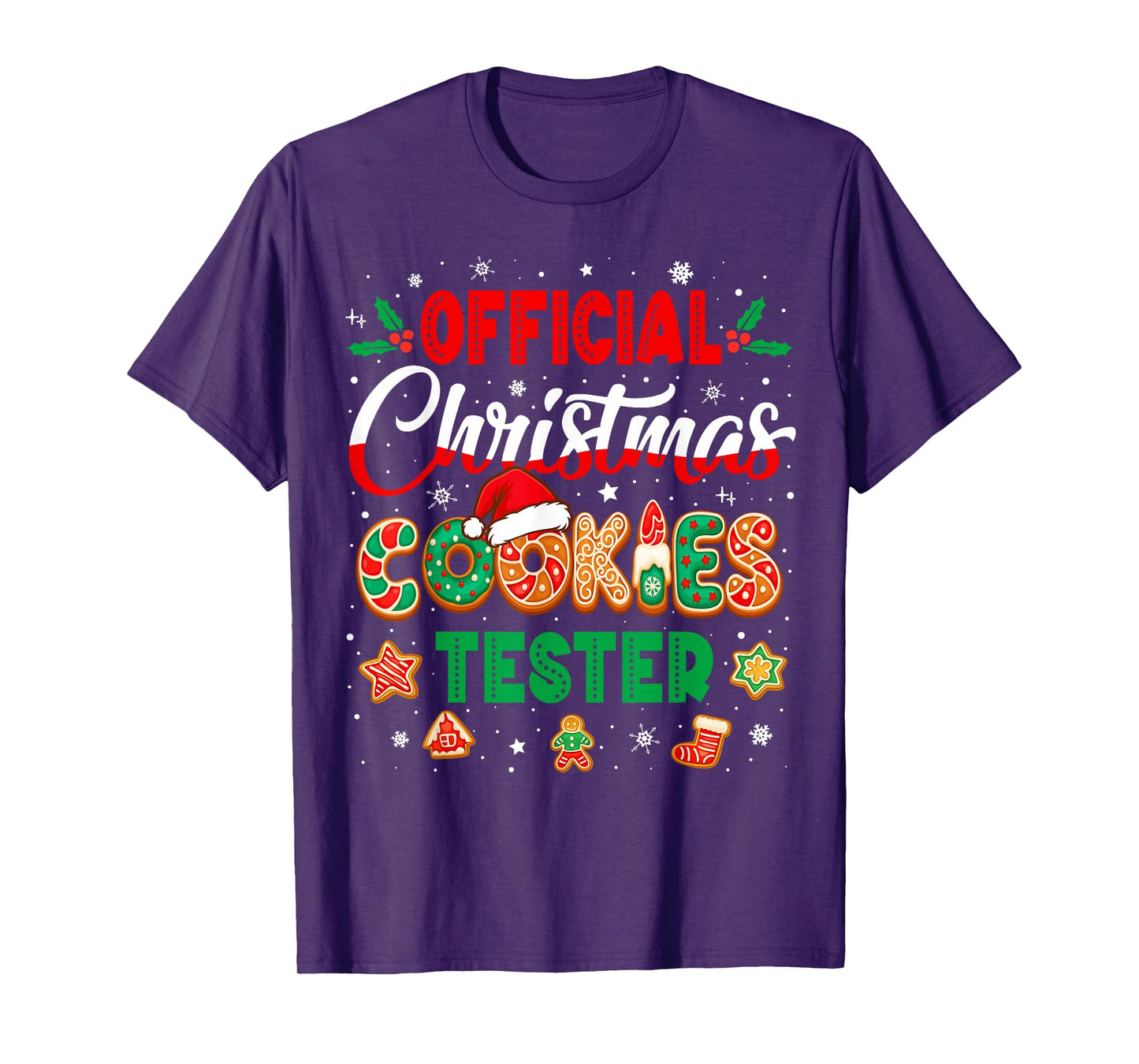 Official Christmas Cookie Tester Taster Baking Crew Toddler T-Shirt