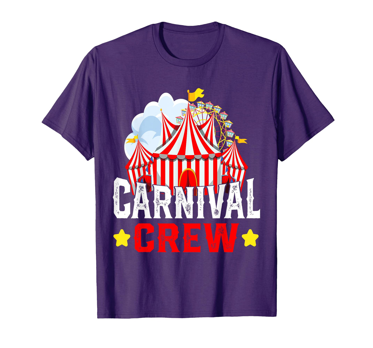 Carnival Crew Funny Circus Staff Costume Circus Theme Party T-Shirt