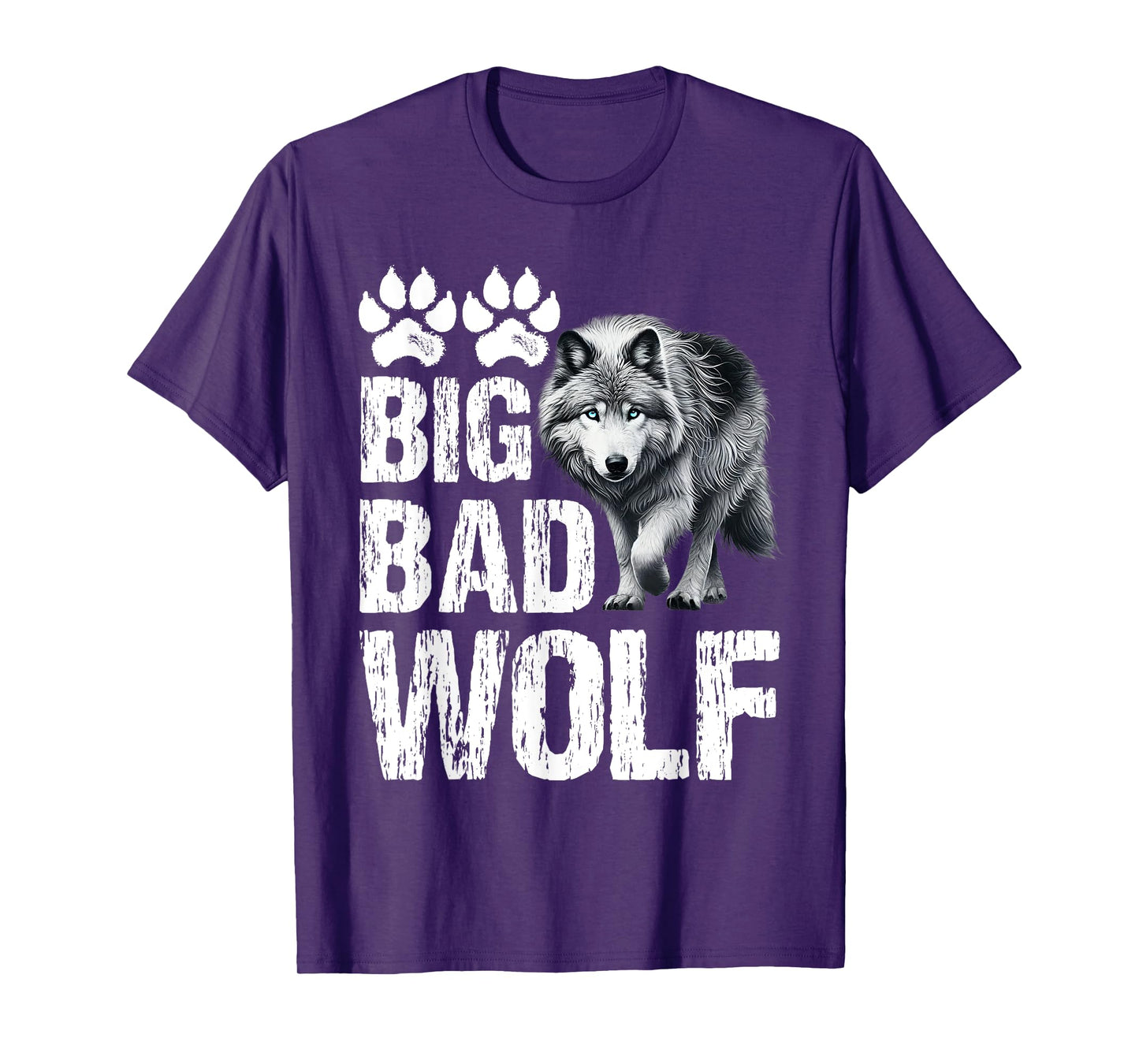 Wolf Spirit BIG AND BAD WOLF Wolf Pack Funny Wolves T-Shirt